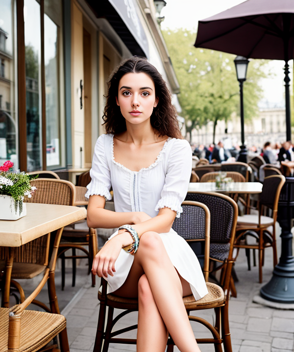 02043-4274577579-RAW, Analog, Award Winning Portrait Photograph, Gorgeous Young French Woman, sitting at outdoor cafe ((18th Century Paris)).png